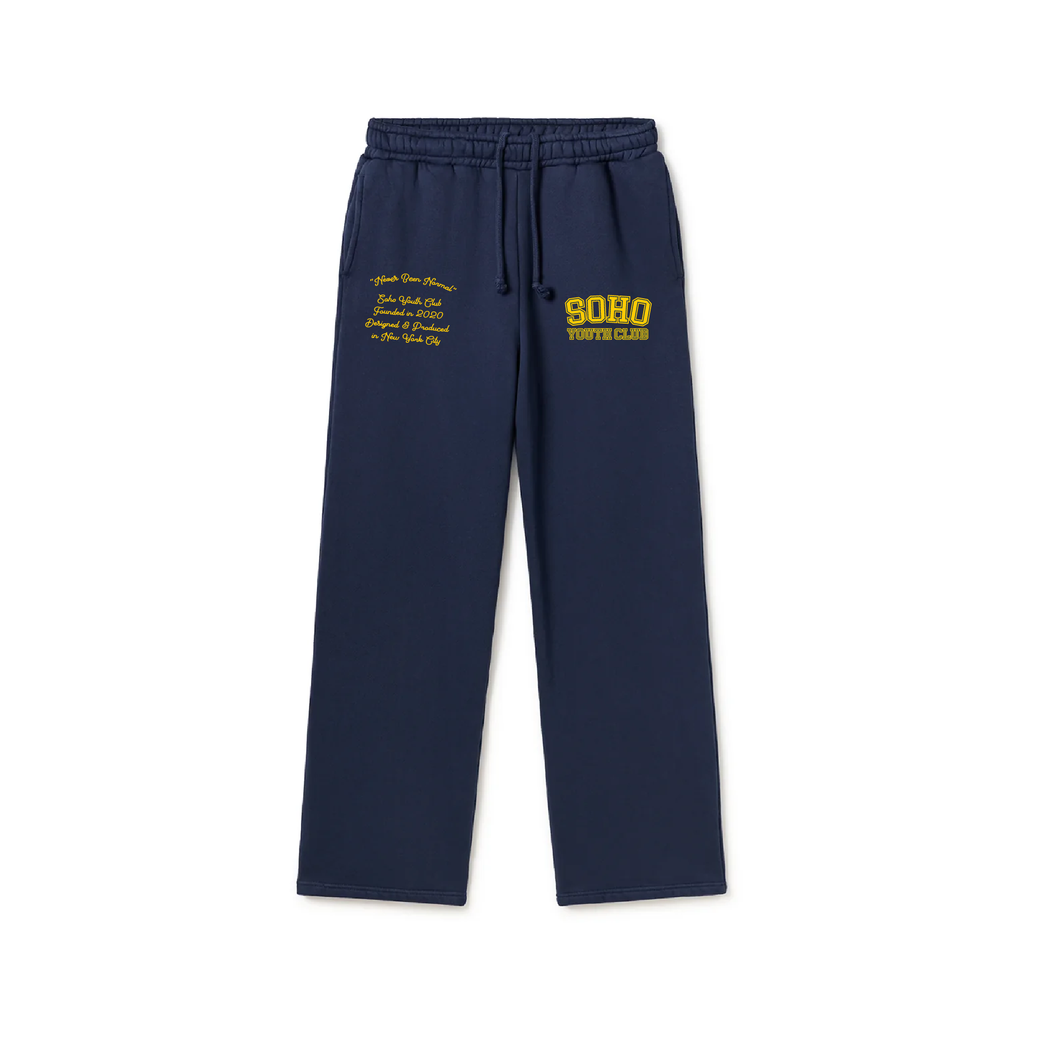 Navy 'Never Been Normal' Sweatpants